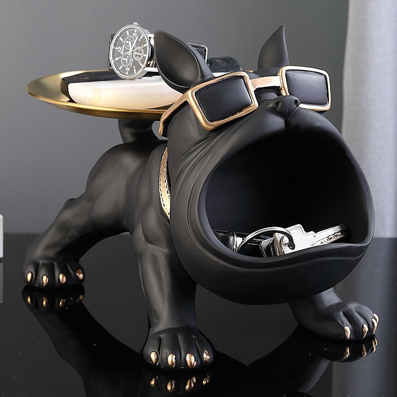 Hommfer – Vide - Poches Bulldog Bodybuilder en Résine - Hommfer