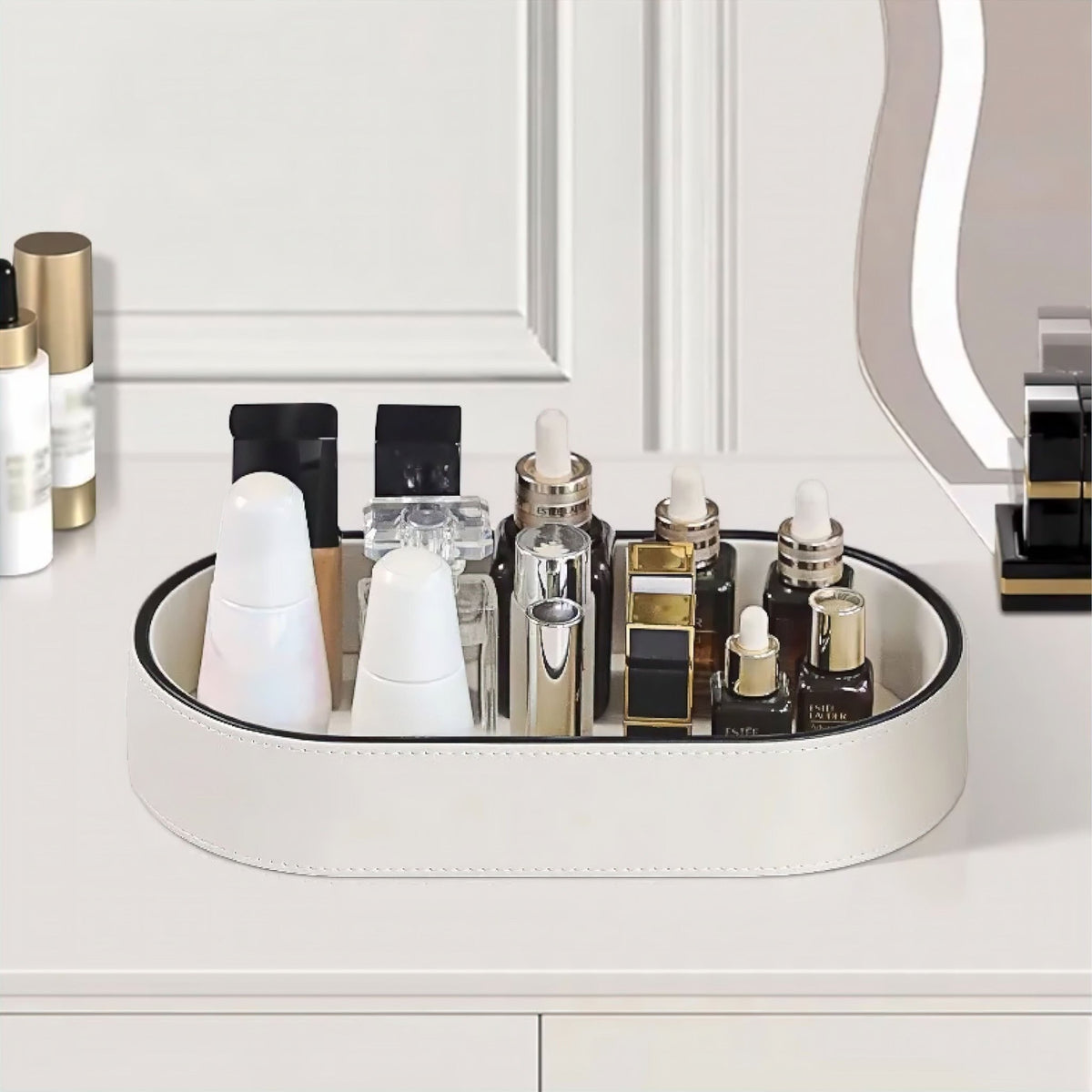 Leather Organiser Tray - Hommfer