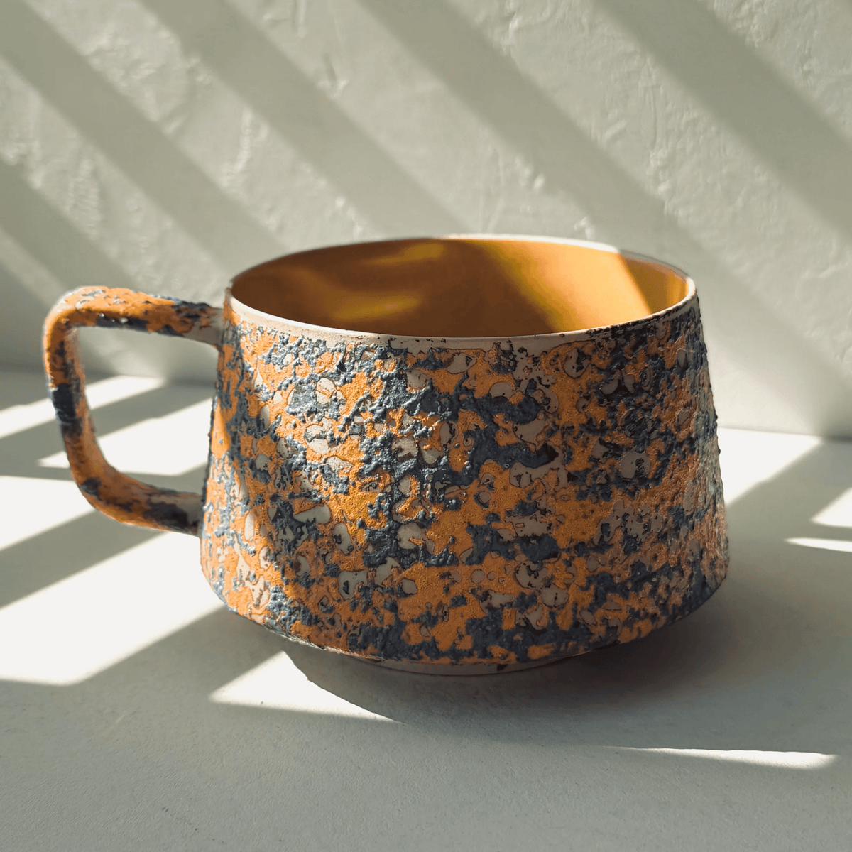 Lot de 6 Tasses en Grès Émaillé pour Café et Thé, env. 300 ml - Hommfer