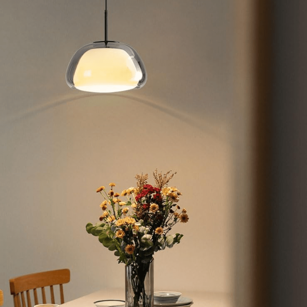 LumineaDôme - Suspension Élégante - Hommfer