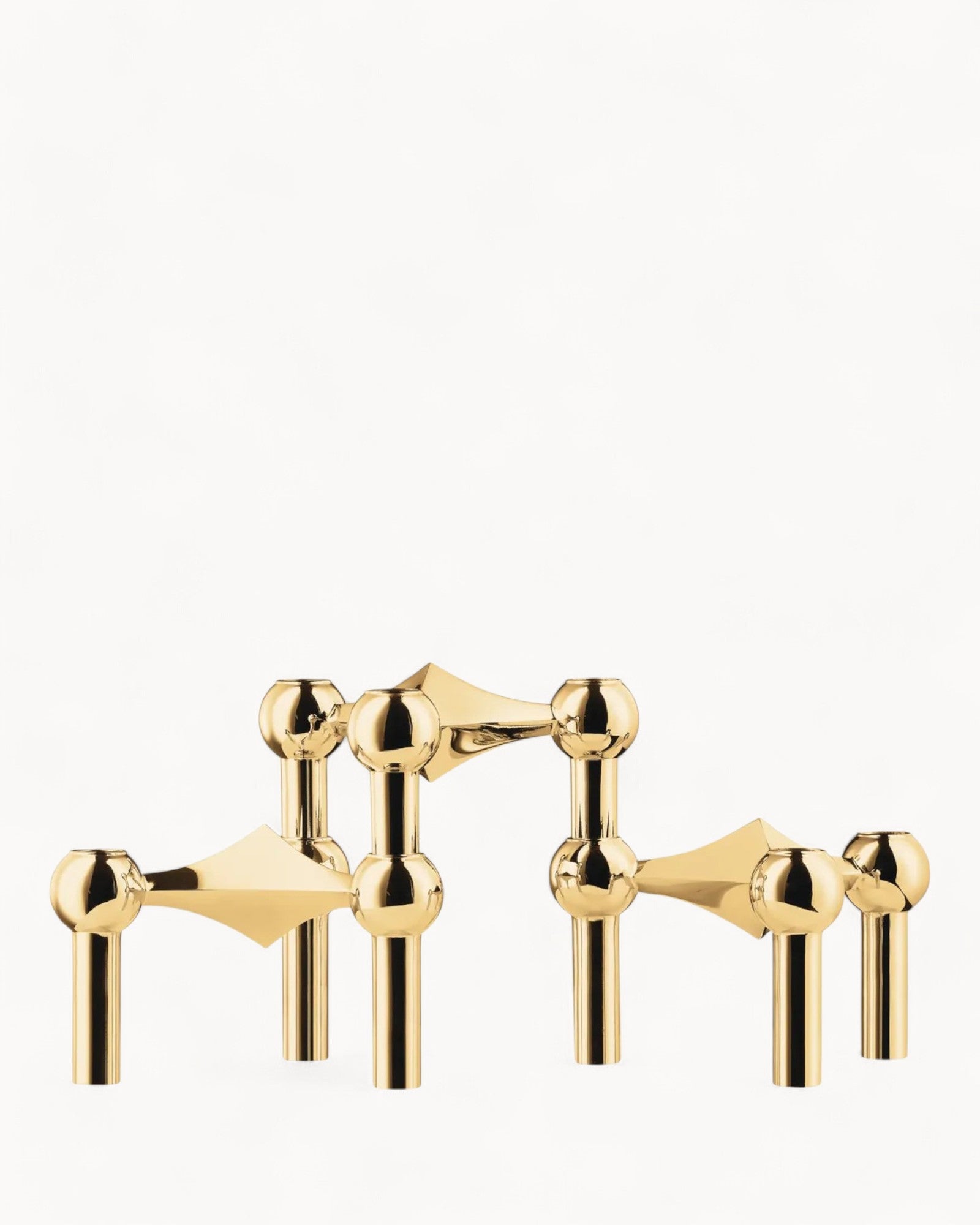 LumineClou - Porte - bougies en métal, espace pour 3 bougies - Hommfer