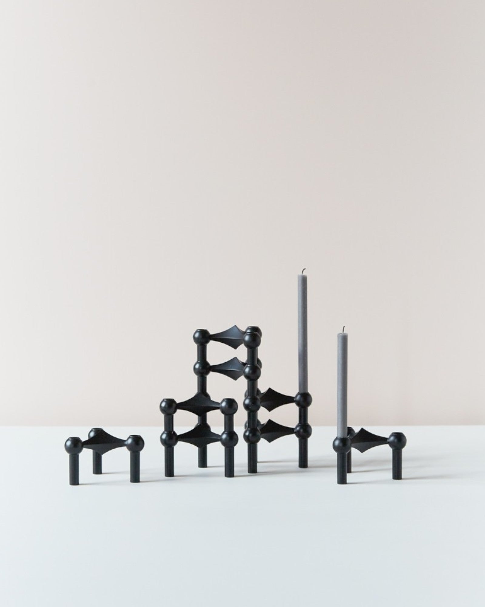 LumineClou - Porte - bougies en métal, espace pour 3 bougies - Hommfer