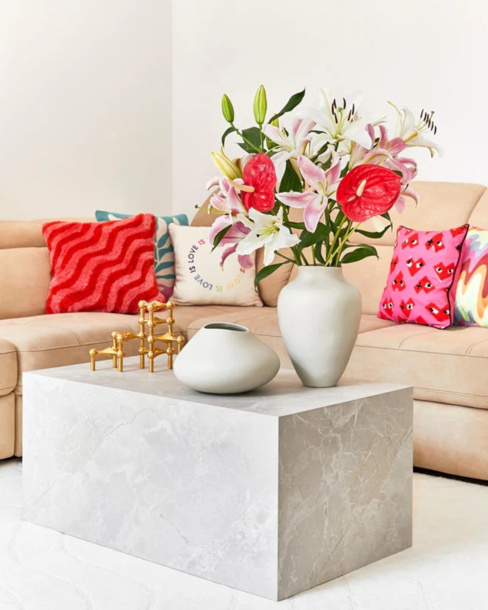 LumineClou - Porte - bougies en métal, espace pour 3 bougies - Hommfer