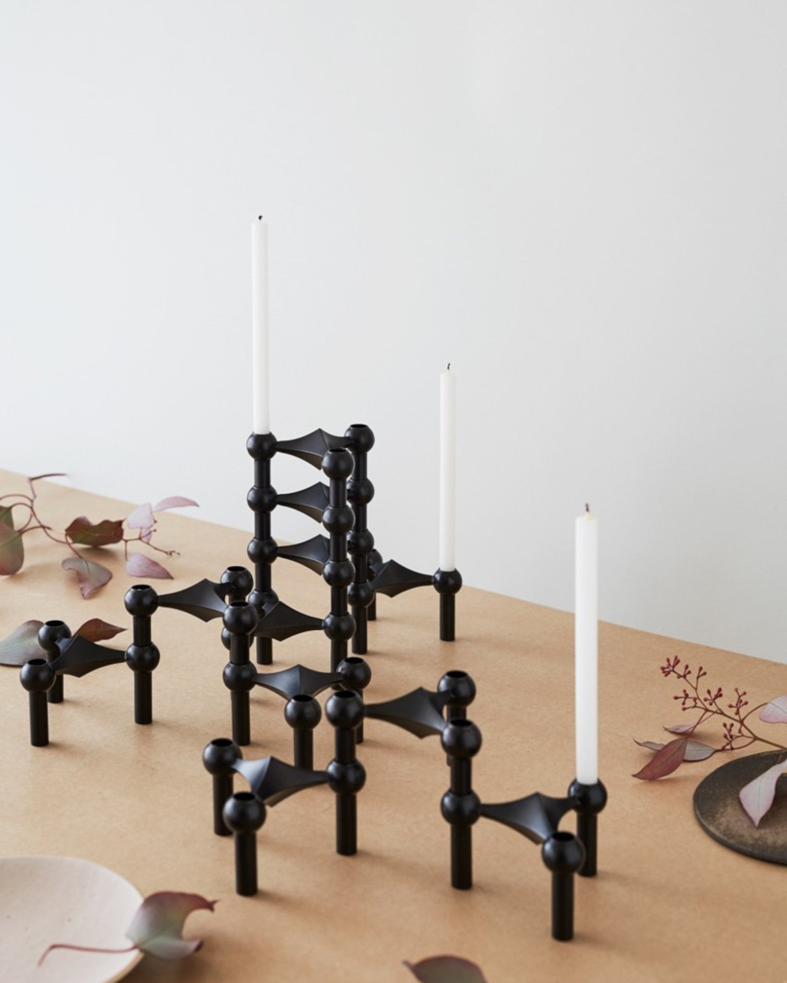 LumineClou - Porte - bougies en métal, espace pour 3 bougies - Hommfer