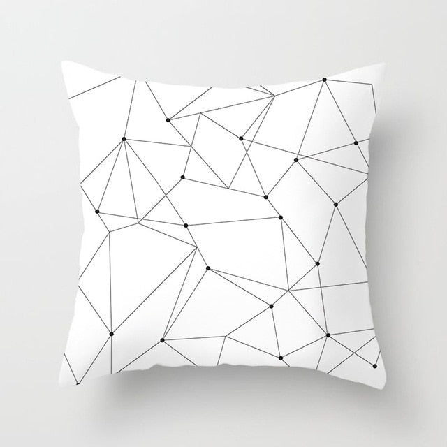 Lumiquelle - Collection de housses de coussin géométriques - Hommfer