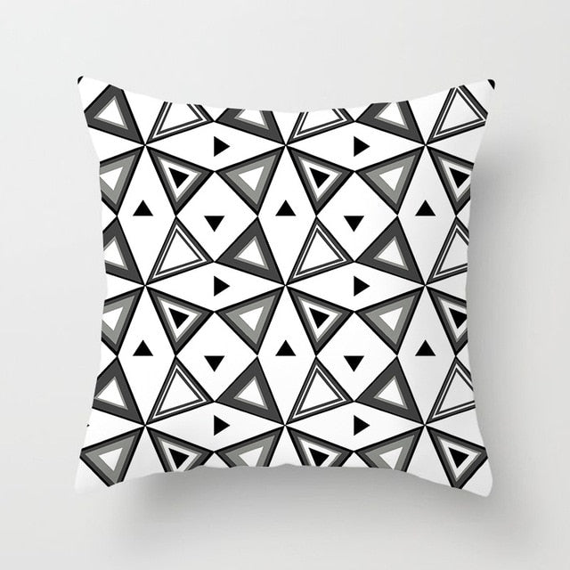Lumiquelle - Collection de housses de coussin géométriques - Hommfer