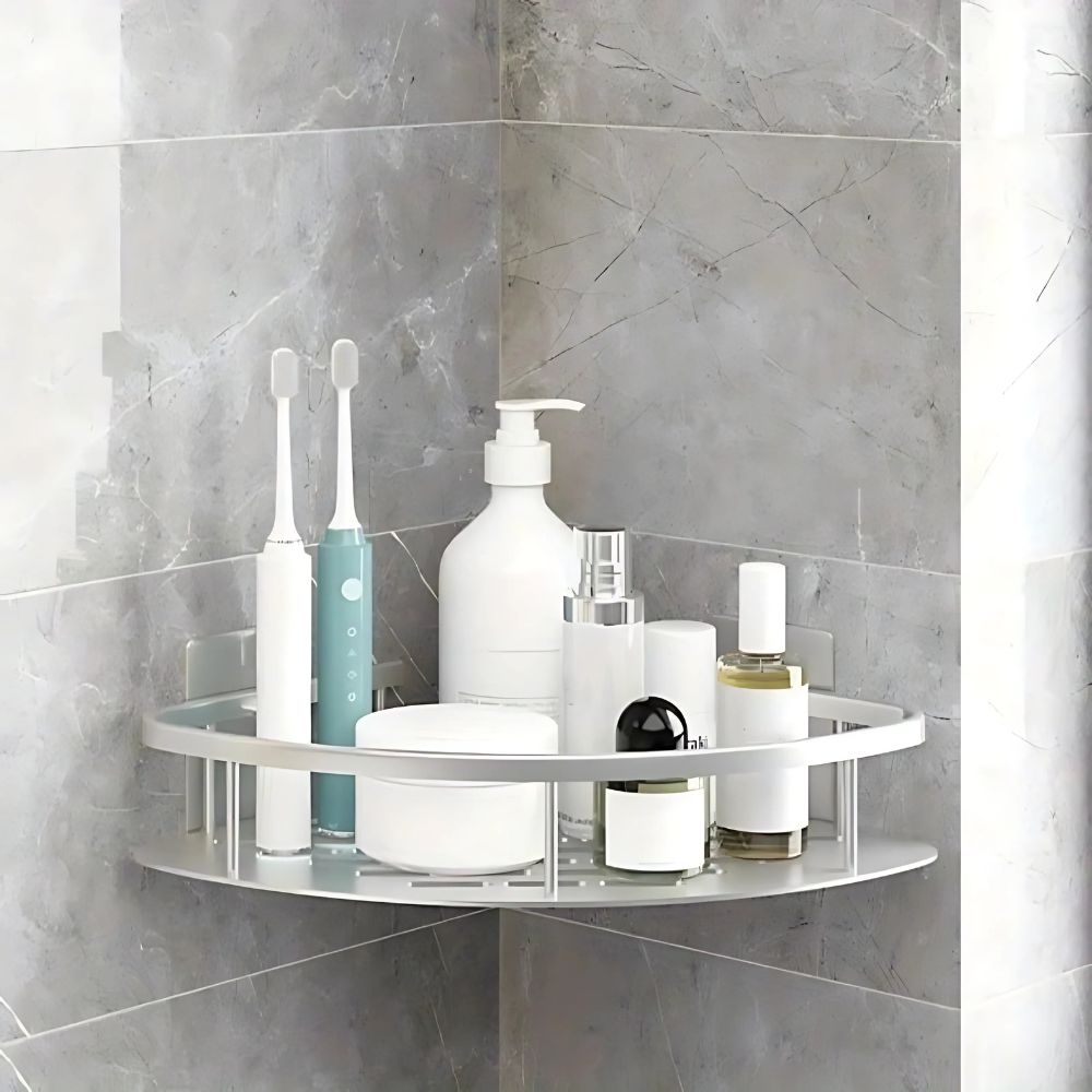 LuneVerte - Étagère Douche en Aluminium Moderne - Hommfer
