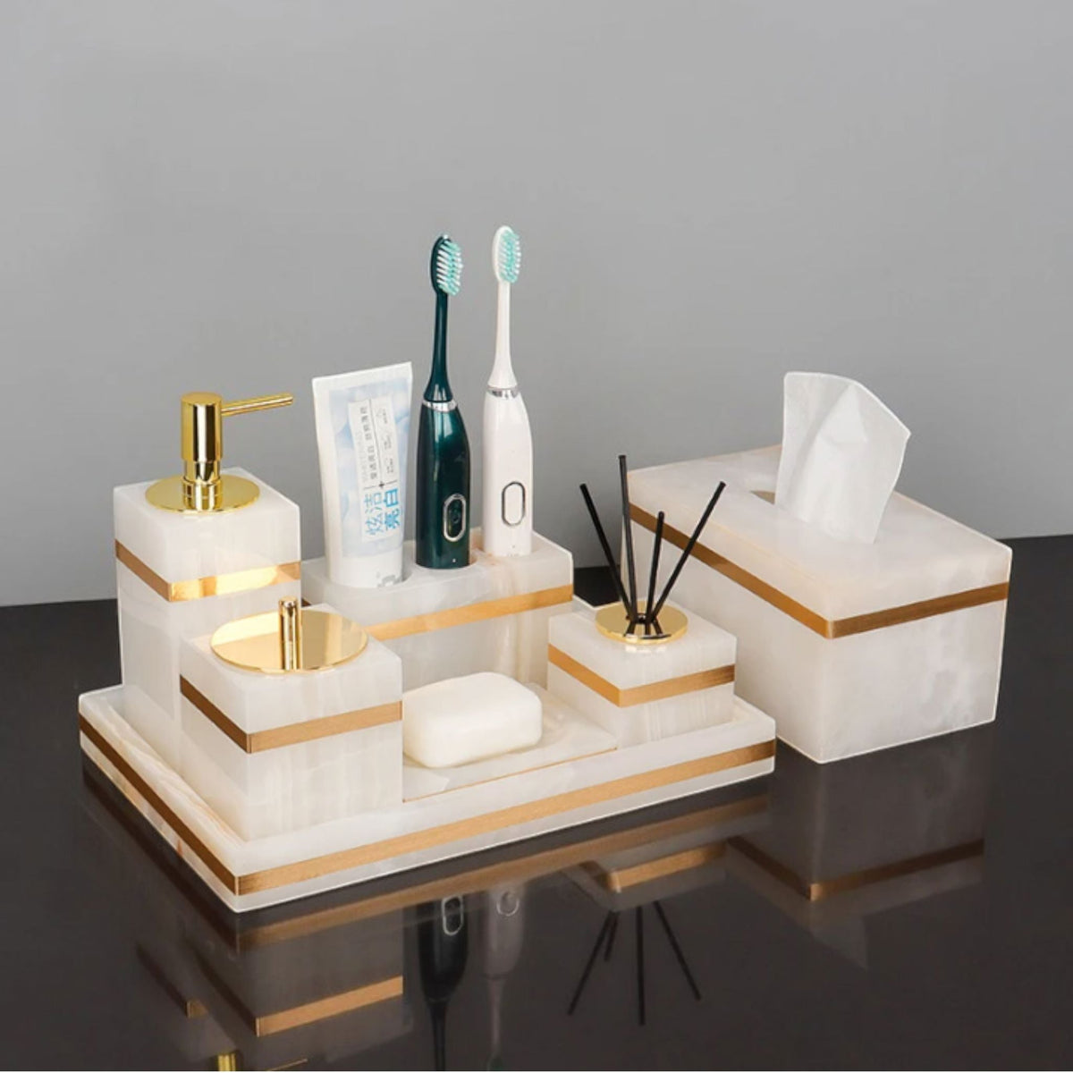 Majestic Marble Bathroom Collection - Hommfer
