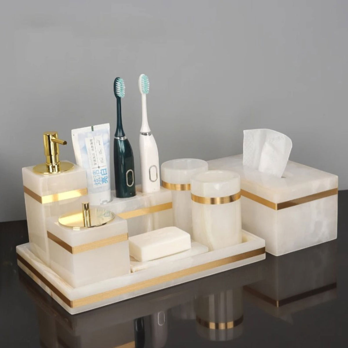 Majestic Marble Bathroom Collection - Hommfer