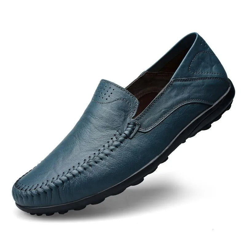 Marceau Mocassins en cuir 100% véritable pour marcher confortablement au quotidien - Hommfer