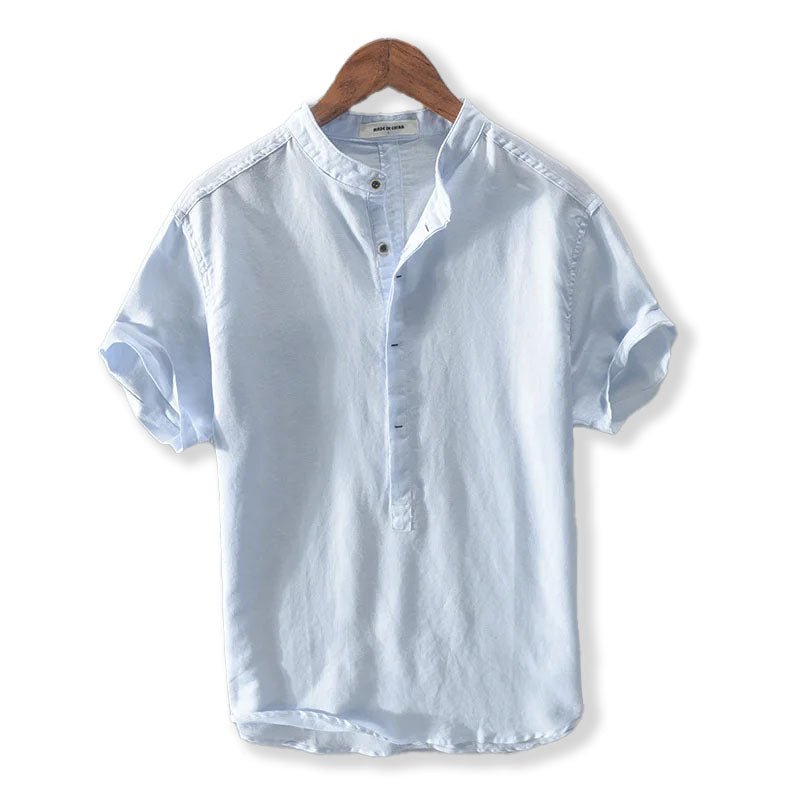 Mistral Chemise en Lin et Coton Respirante et Anti-odeurs pour Temps Chaud - Hommfer