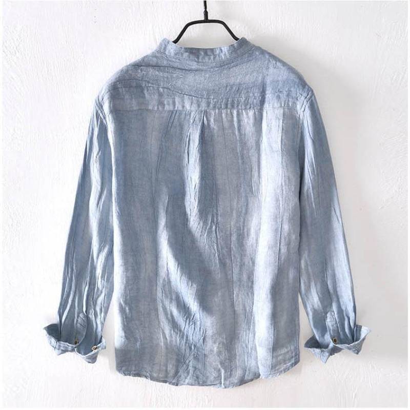 Monceau Chemise en Lin 100% Coupe Décontractée pour Confort Respirant au Quotidien - Hommfer