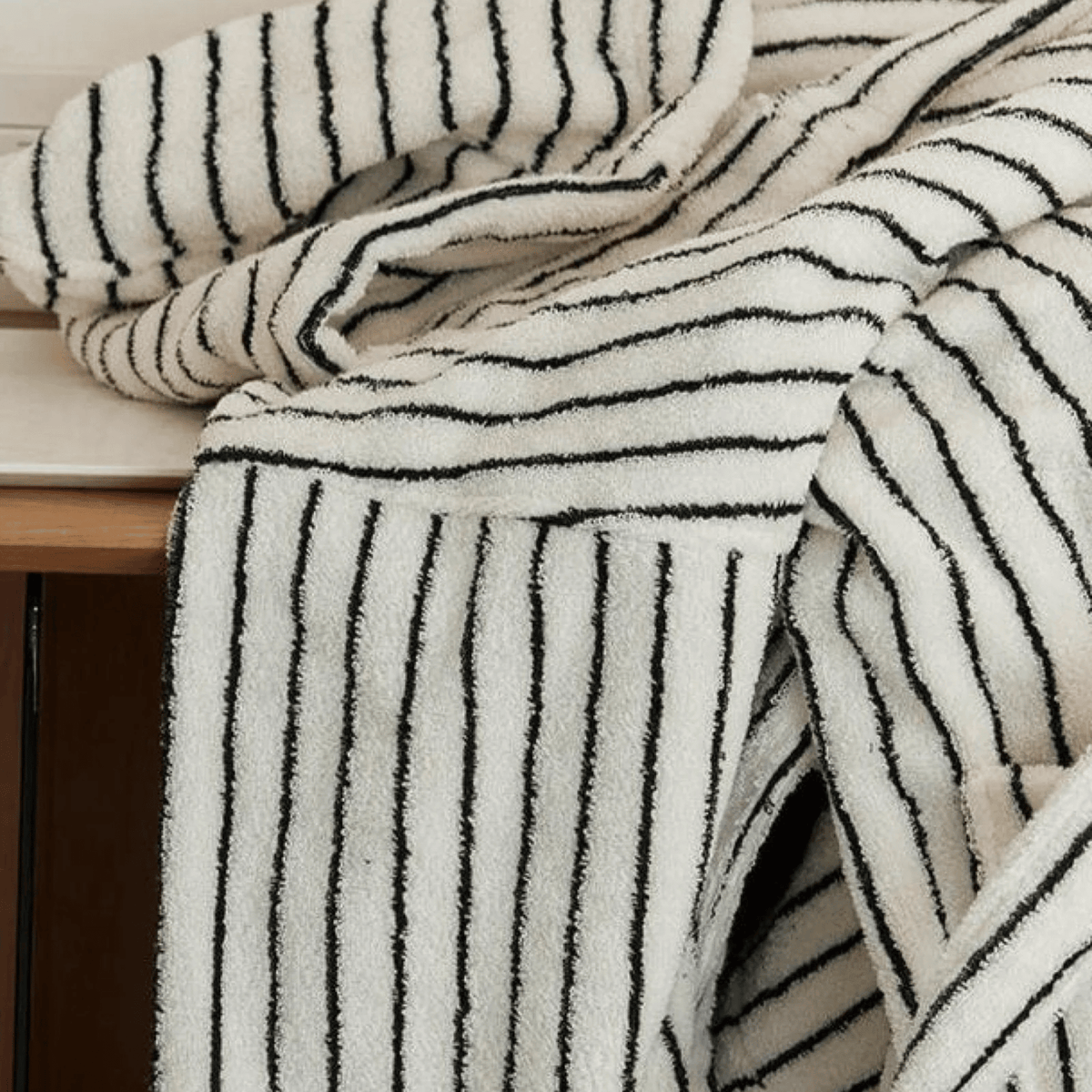Peignoir en coton bio 100% jacquard épais et absorbant qualité hôtelière - Hommfer