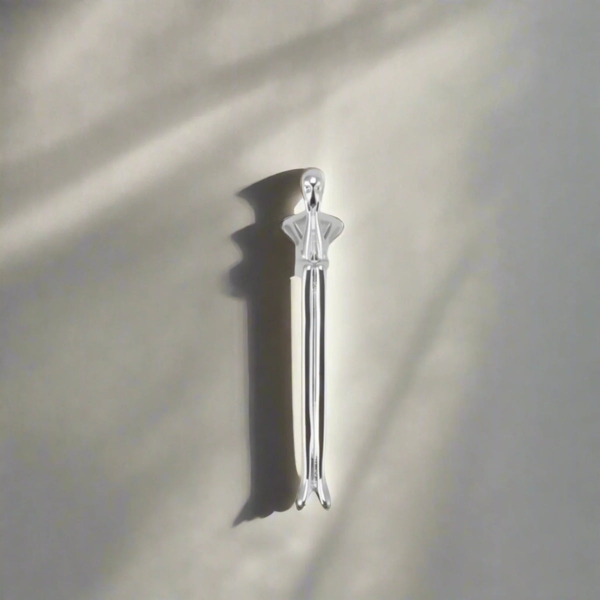 Poignée de meuble sculpturale en laiton massif pour tiroirs et portes de placard, or ou argent - Hommfer