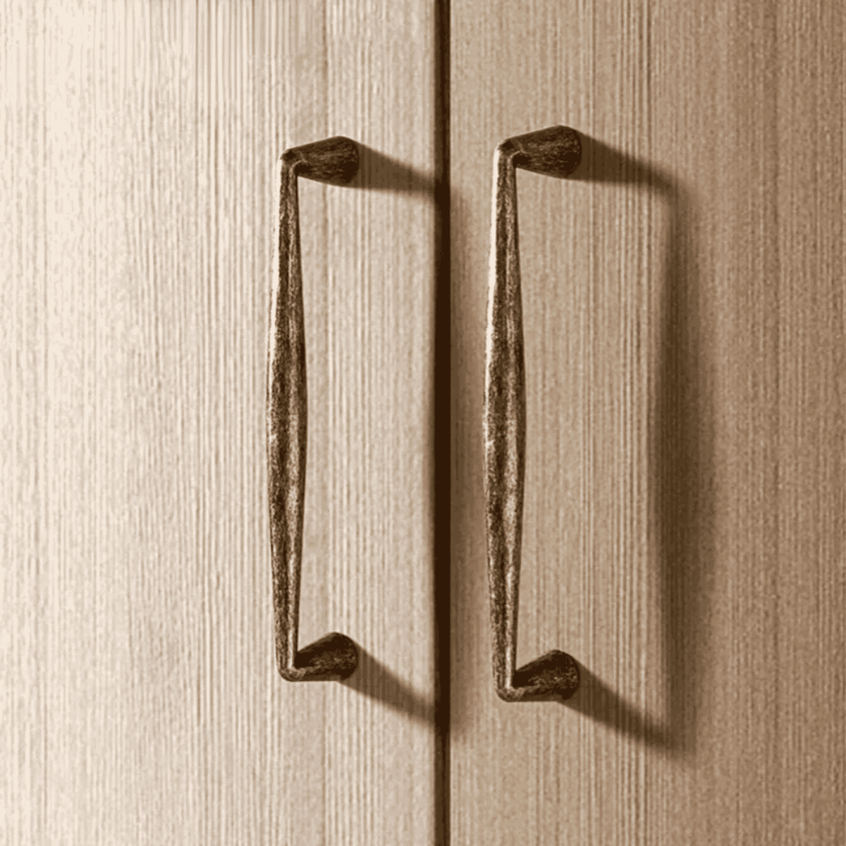 Poignée ou Bouton de Meuble en Alliage de Zinc Durable, Finition Bronze Antique pour Armoires et Tiroirs - Hommfer