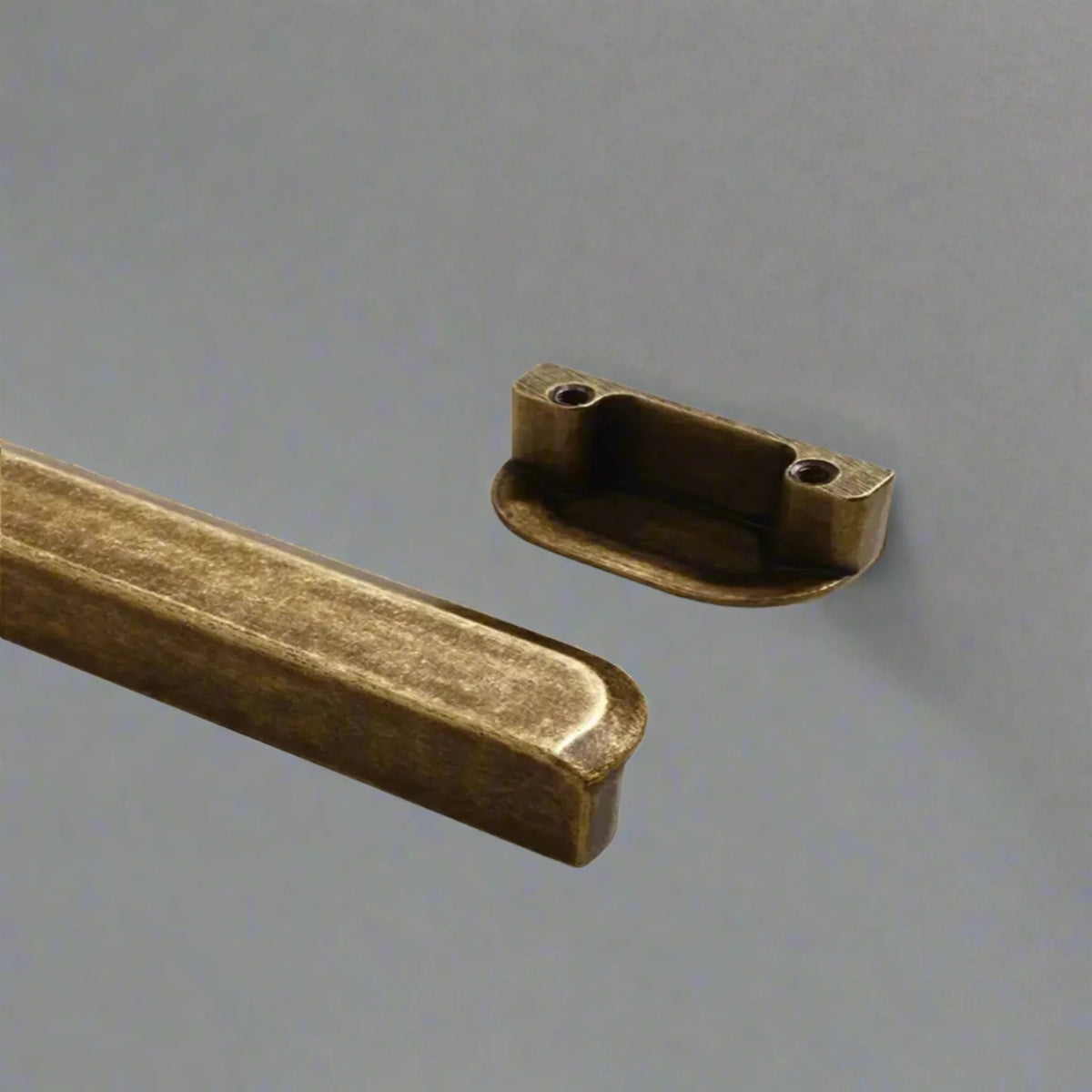 Poignée ou bouton de meuble en alliage de zinc, finition bronze antique, pour tiroirs, armoires et placards - Hommfer