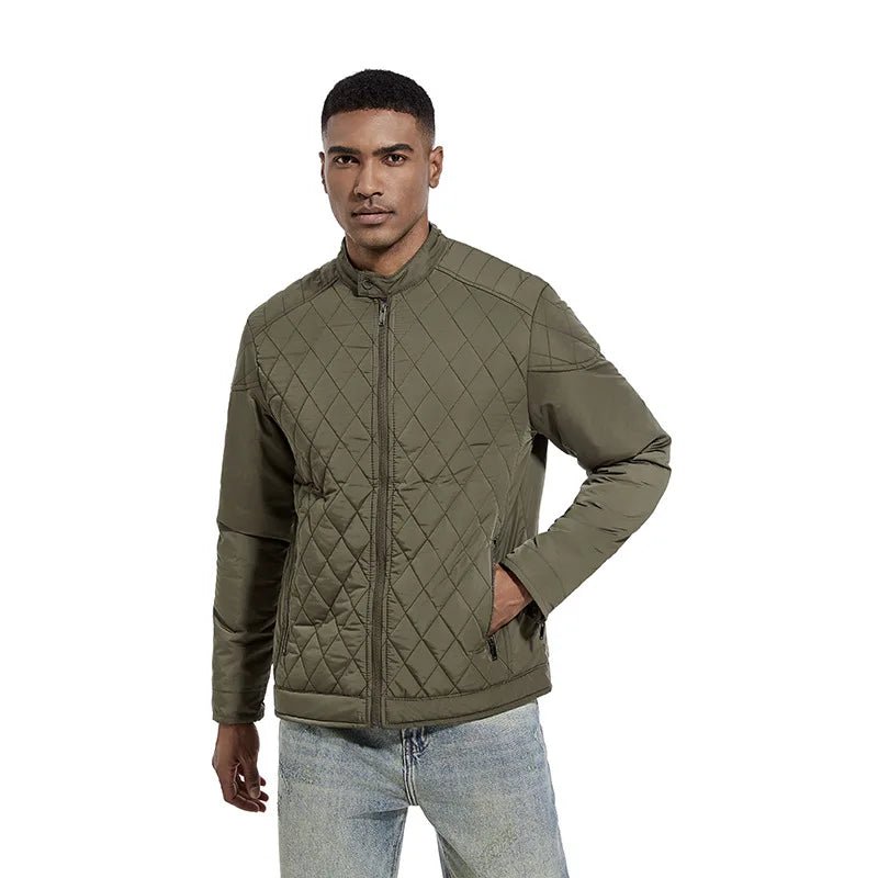 Valmont Veste bomber matelassée avec isolation en coton pour rester au chaud par temps frais et résistante au vent - Hommfer