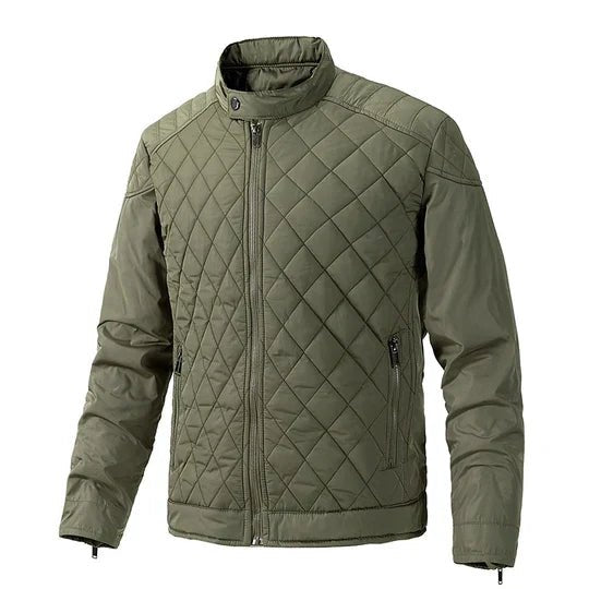 Valmont Veste bomber matelassée avec isolation en coton pour rester au chaud par temps frais et résistante au vent - Hommfer