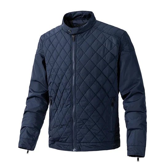 Valmont Veste bomber matelassée avec isolation en coton pour rester au chaud par temps frais et résistante au vent - Hommfer