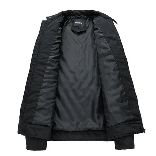 Valmont Veste bomber matelassée avec isolation en coton pour rester au chaud par temps frais et résistante au vent - Hommfer