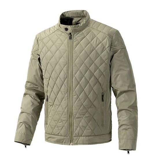 Valmont Veste bomber matelassée avec isolation en coton pour rester au chaud par temps frais et résistante au vent - Hommfer