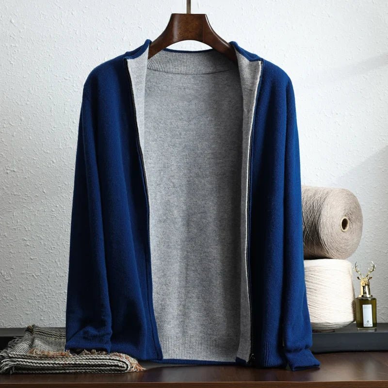 Veste zippée Ellington 100% Cachemire - Hommfer