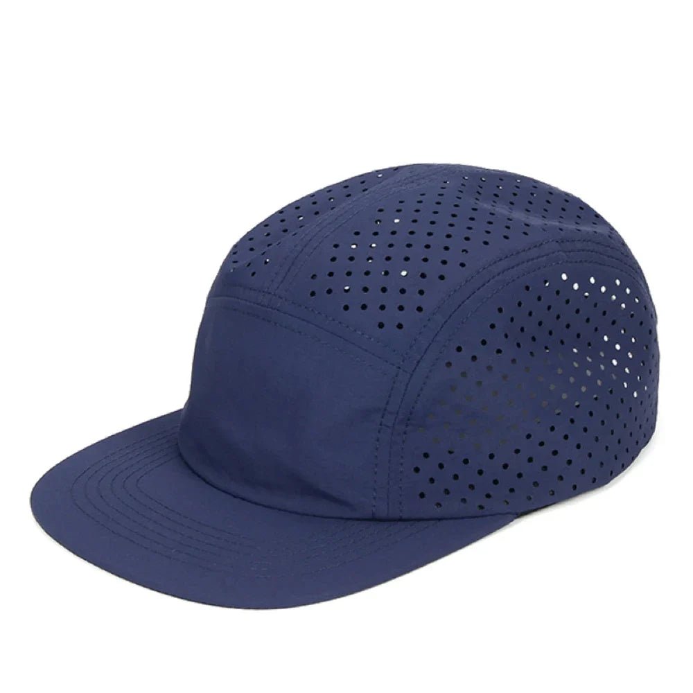 Aeris Casquette de running 5 panneaux ultralégère et respirante à séchage rapide - Hommfer
