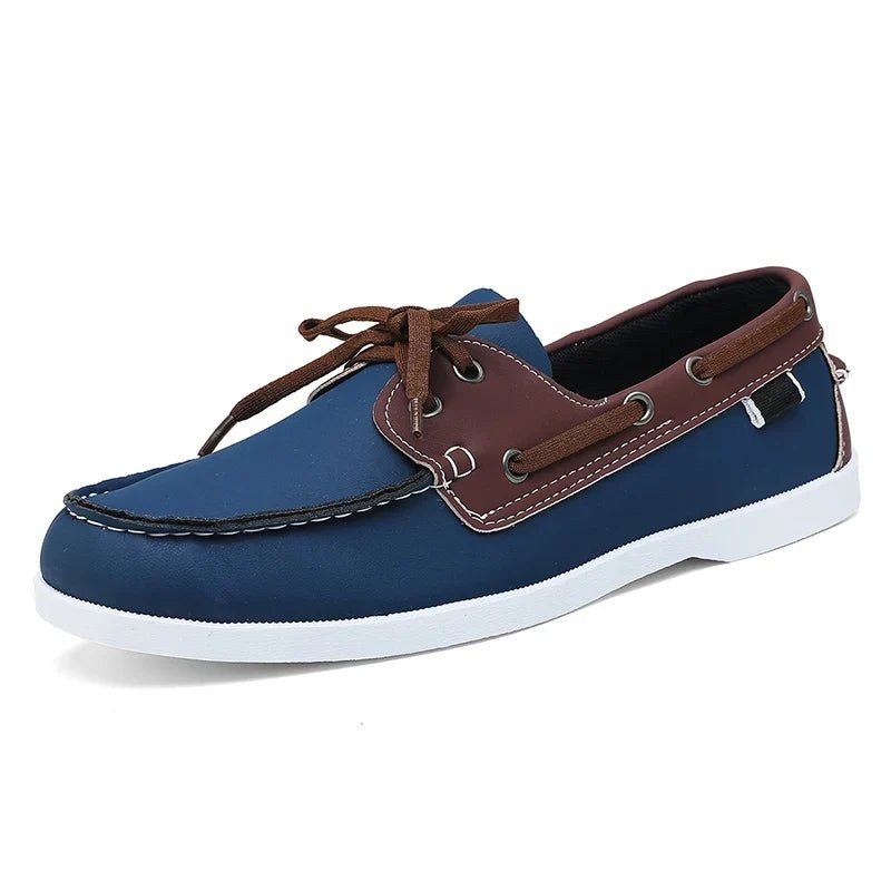 Arden Mocassins en cuir lisse à semelle intérieure rembourrée pour confort toute la journée - Hommfer