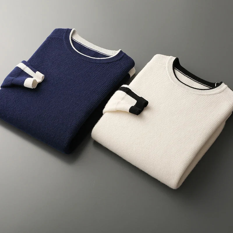 Arden Pull en 100 % cachemire anti-bouloche pour une chaleur respirante - Hommfer