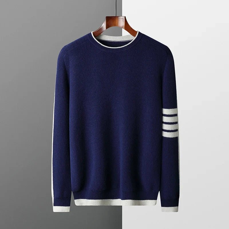 Arden Pull en 100 % cachemire anti-bouloche pour une chaleur respirante - Hommfer