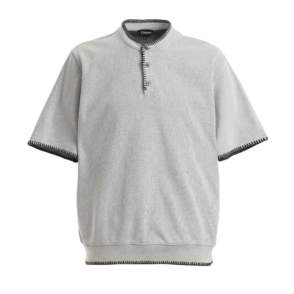 Arvel Polo en 100 % coton biologique à coutures contrastées pour un confort respirant et une coupe décontractée - Hommfer