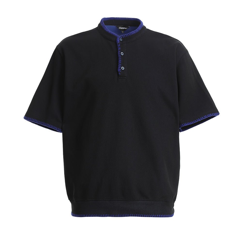 Arvel Polo en 100 % coton biologique à coutures contrastées pour un confort respirant et une coupe décontractée - Hommfer