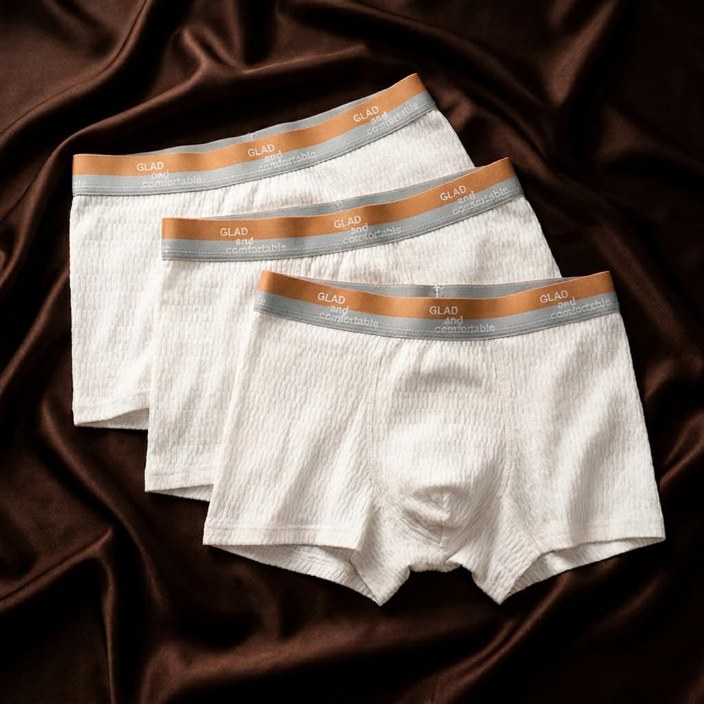 Aubin Boxer en 100% coton biologique ultra-doux, anti-odeurs et sans coutures pour un confort toute la journée - Hommfer