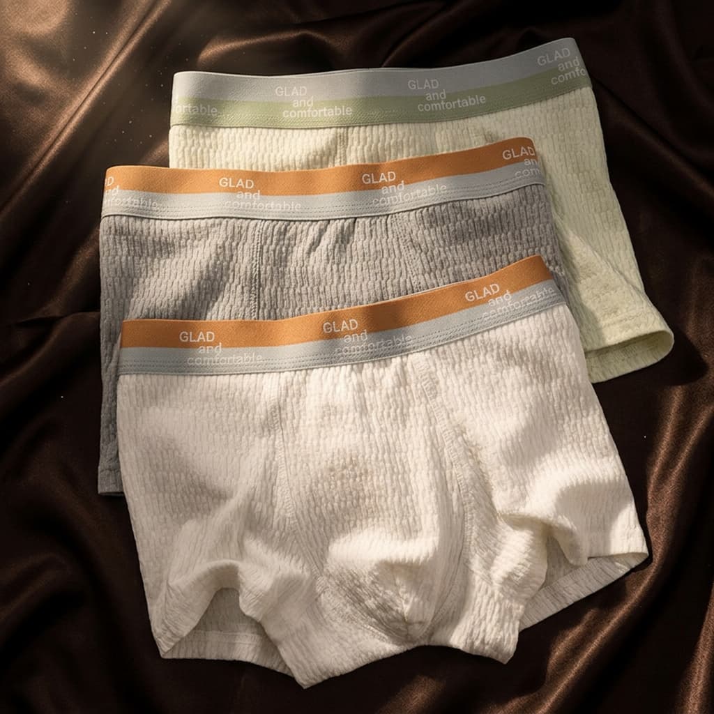 Aubin Boxer en 100% coton biologique ultra-doux, anti-odeurs et sans coutures pour un confort toute la journée - Hommfer