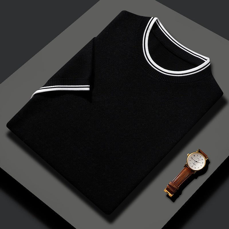Aubin Chemise à manches courtes en coton bio et soie de mûrier pour confort respirant - Hommfer