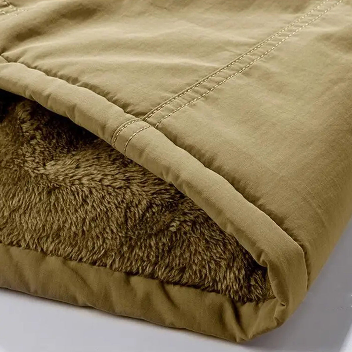 Boréal Manteau d’hiver résistant à l’eau avec doublure polaire, capuche amovible et poches cargo pour grand froid - Hommfer
