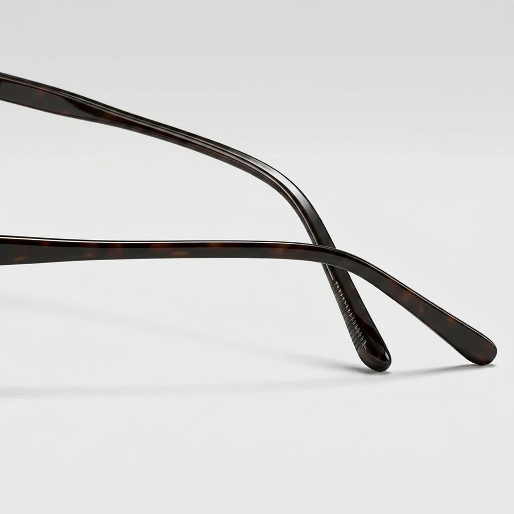 Calder Lightweight Unisex Sunglasses with UV-Protective Mirrored Lenses in Translucent Olive with Tortoise Arms - Hommfer