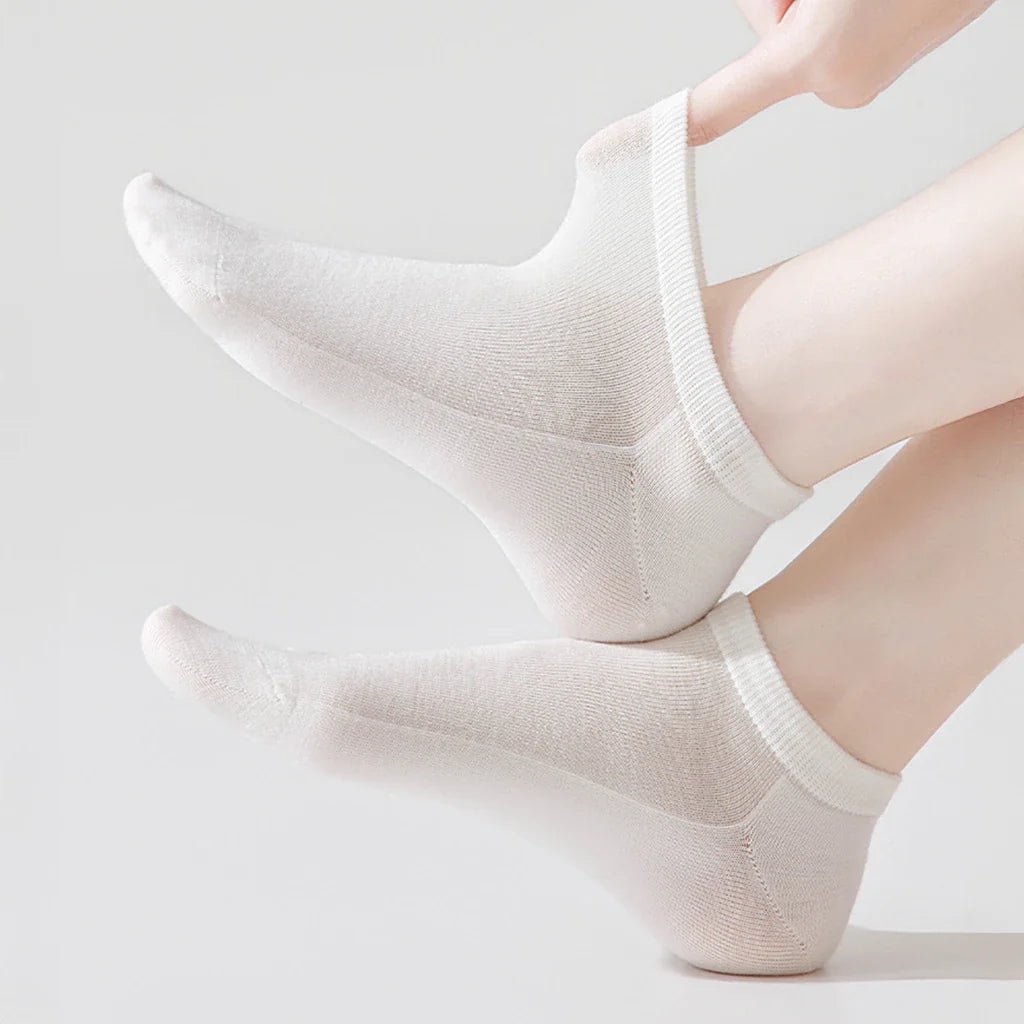 Chaussettes 100% laine mérinos respirantes anti-odeurs pour pieds au sec toute la journée - Hommfer