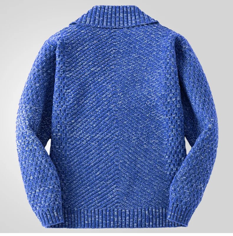 Dorian Cardigan à col châle en maille douce et texturée pour superposer par temps frais - Hommfer