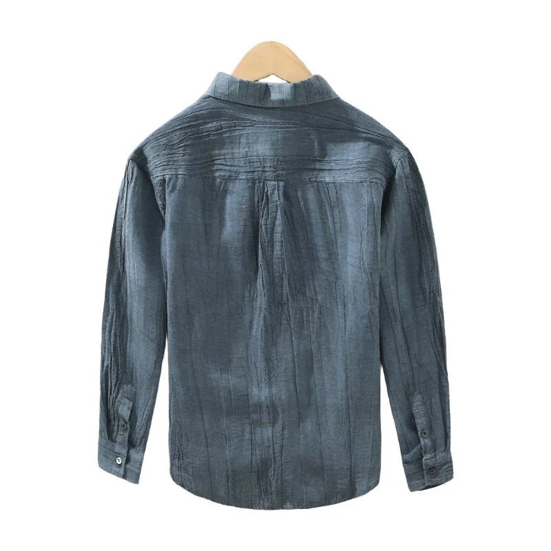 ÉMILIO LUXE Chemise en Lin à Boutons - Hommfer