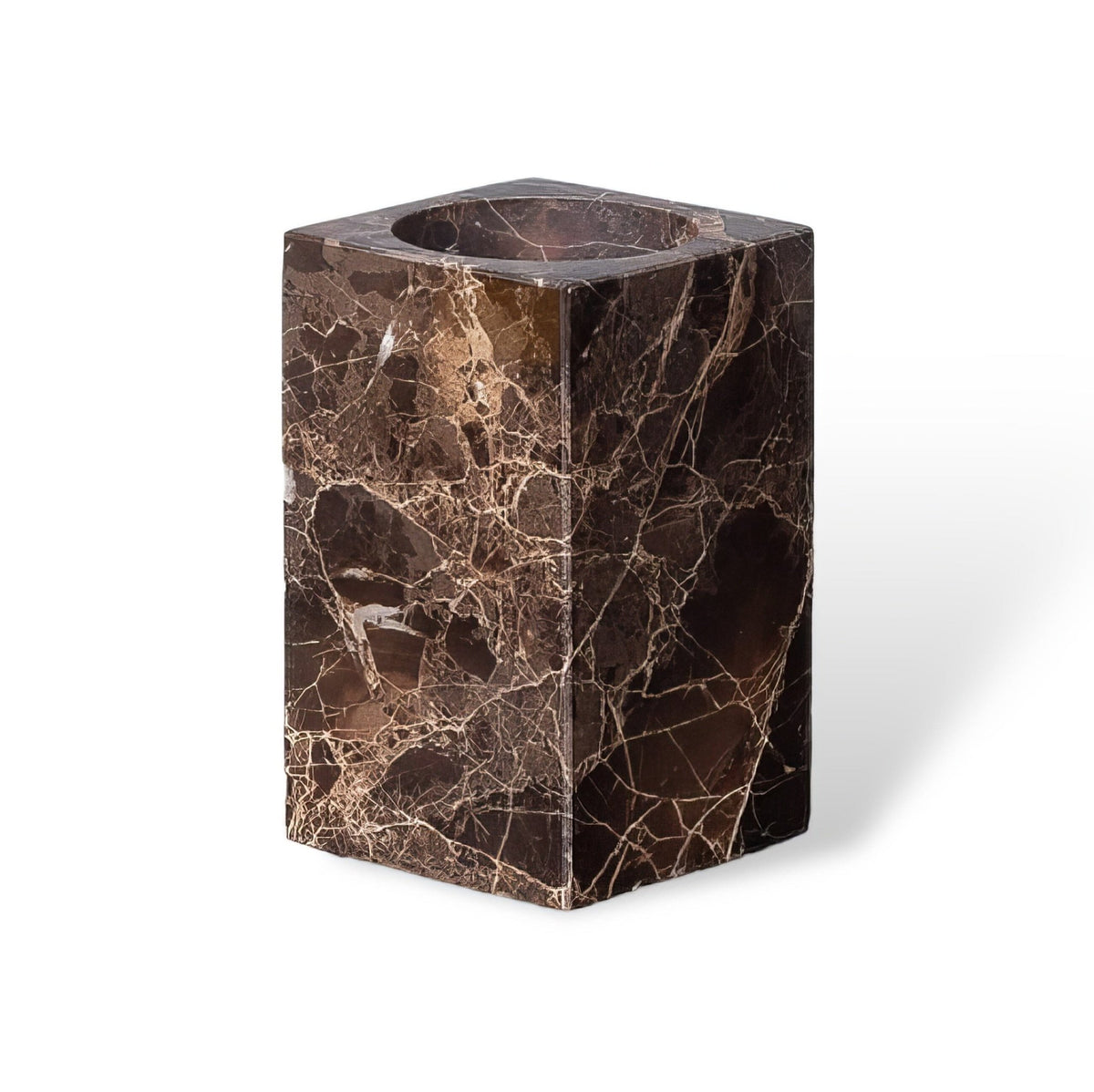 Emperador Dark Marble Bathroom Collection - Hommfer