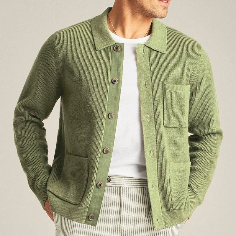 Evergreen Luxe Knit Cardigan - Hommfer