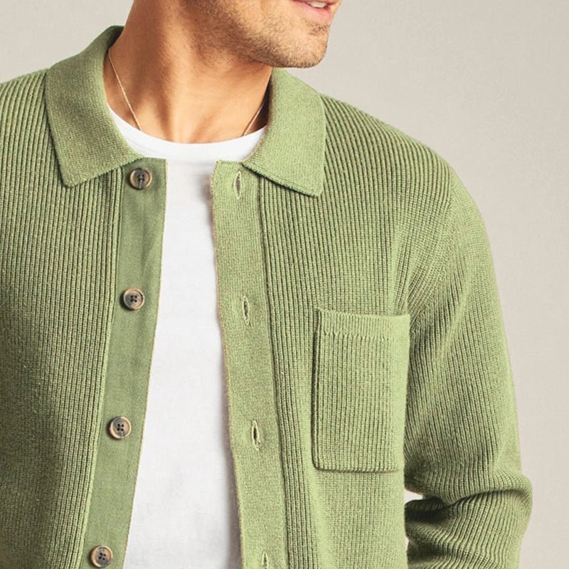 Evergreen Luxe Knit Cardigan - Hommfer