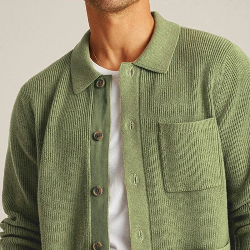 Evergreen Luxe Knit Cardigan - Hommfer