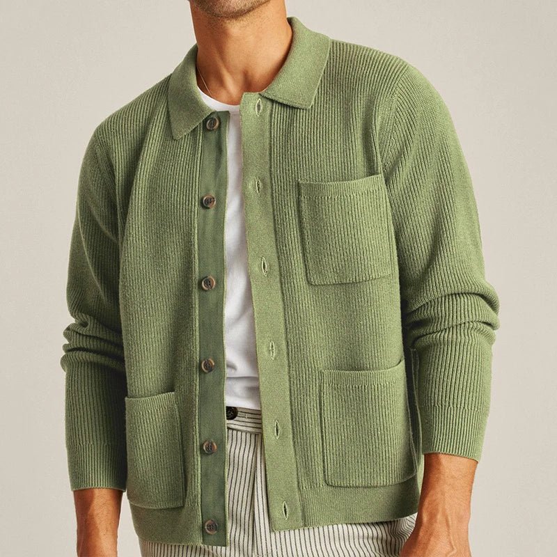 Evergreen Luxe Knit Cardigan - Hommfer