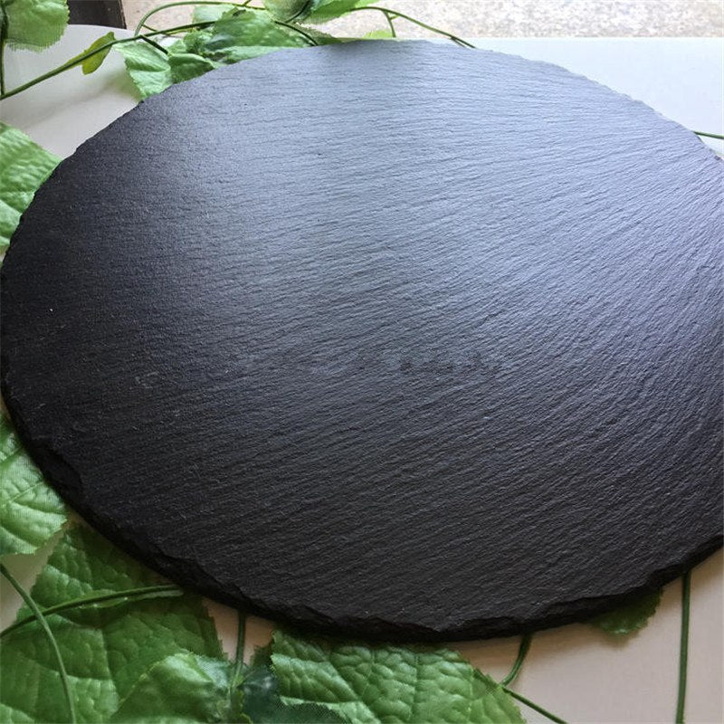 Hommfer – Assiette Élégante en Ardoise Naturelle - Hommfer