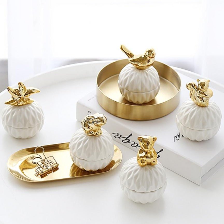 Hommfer – Boîte à Bijoux en Céramique - Hommfer