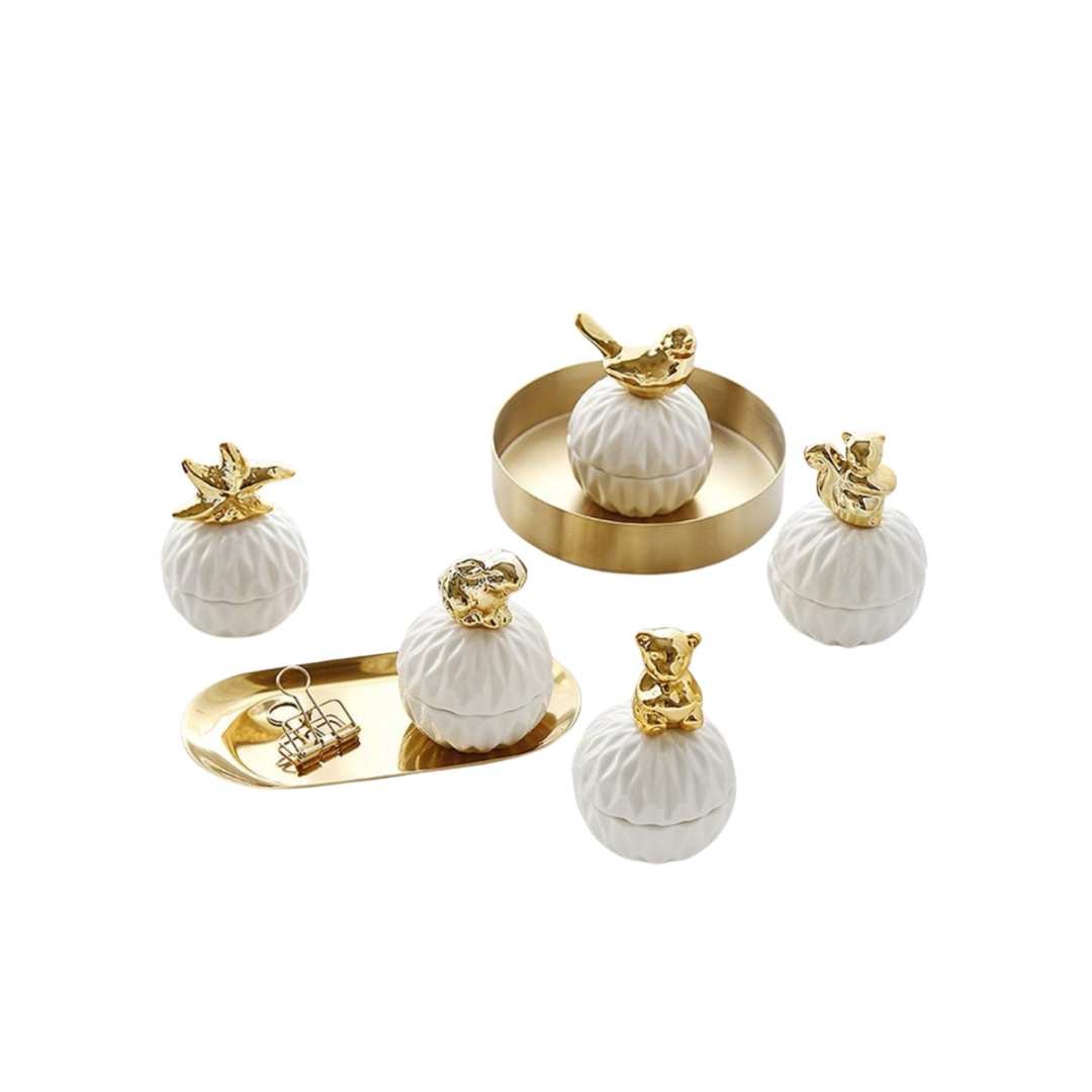 Hommfer – Boîte à Bijoux en Céramique - Hommfer
