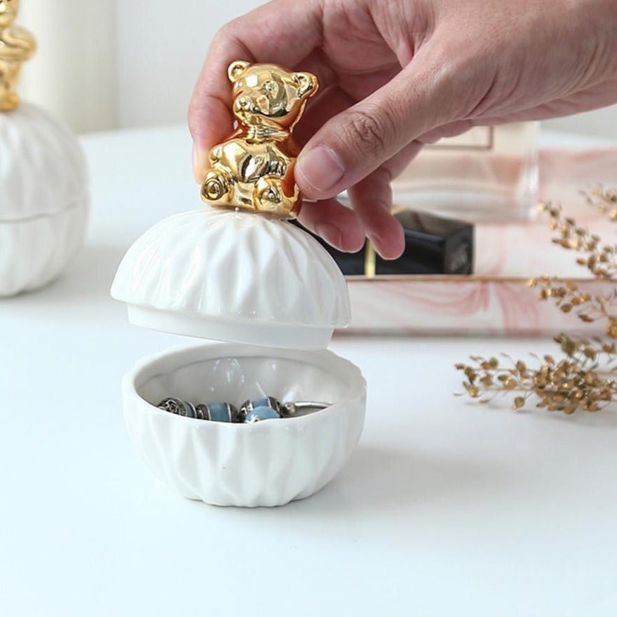 Hommfer – Boîte à Bijoux en Céramique - Hommfer