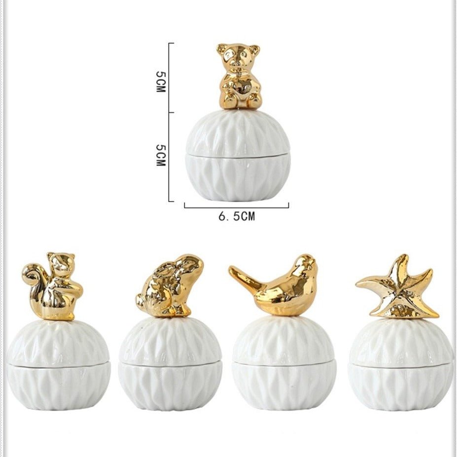 Hommfer – Boîte à Bijoux en Céramique - Hommfer